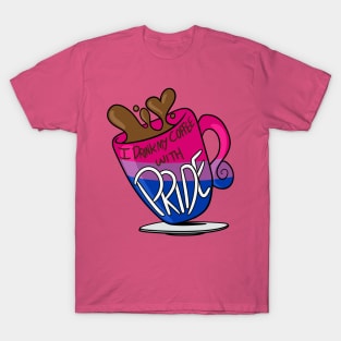 I Drink My Coffee With Pride! (Bisexual) T-Shirt